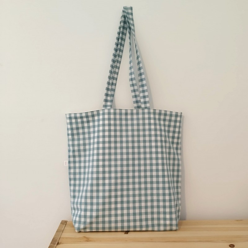 Tote Vichy Mint