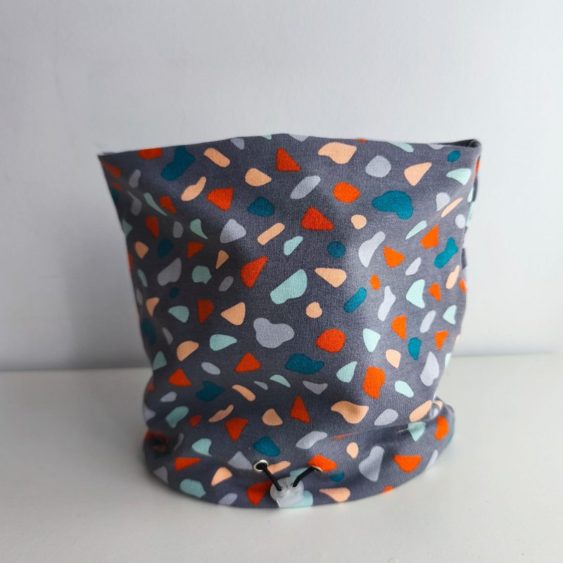 Cuello Formas Gris