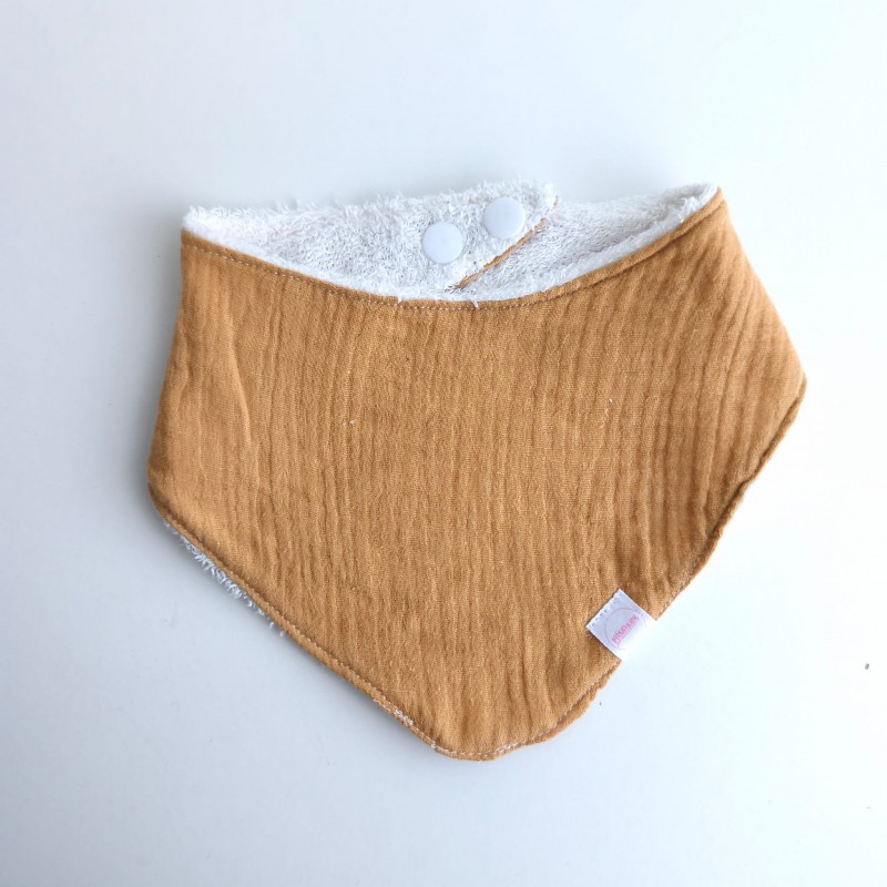 Bandana muselina Camel