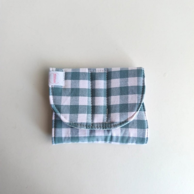 Portacables Vichy Mint